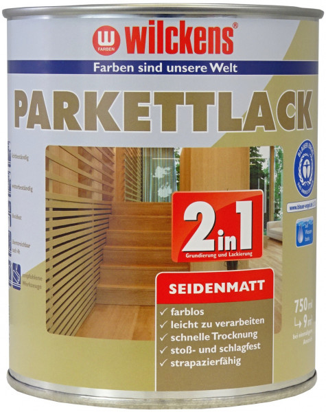 Wilckens Parkettlack 2in1 seidenmatt