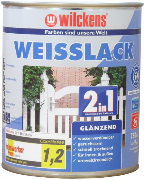 Wilckens 2in1 Weisslack glänzend
