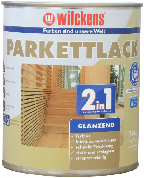 Wilckens 2in1 Parkettlack glänzend